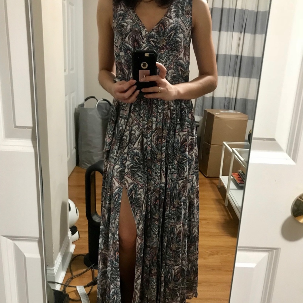VICI Collection Multi colored patterned dress